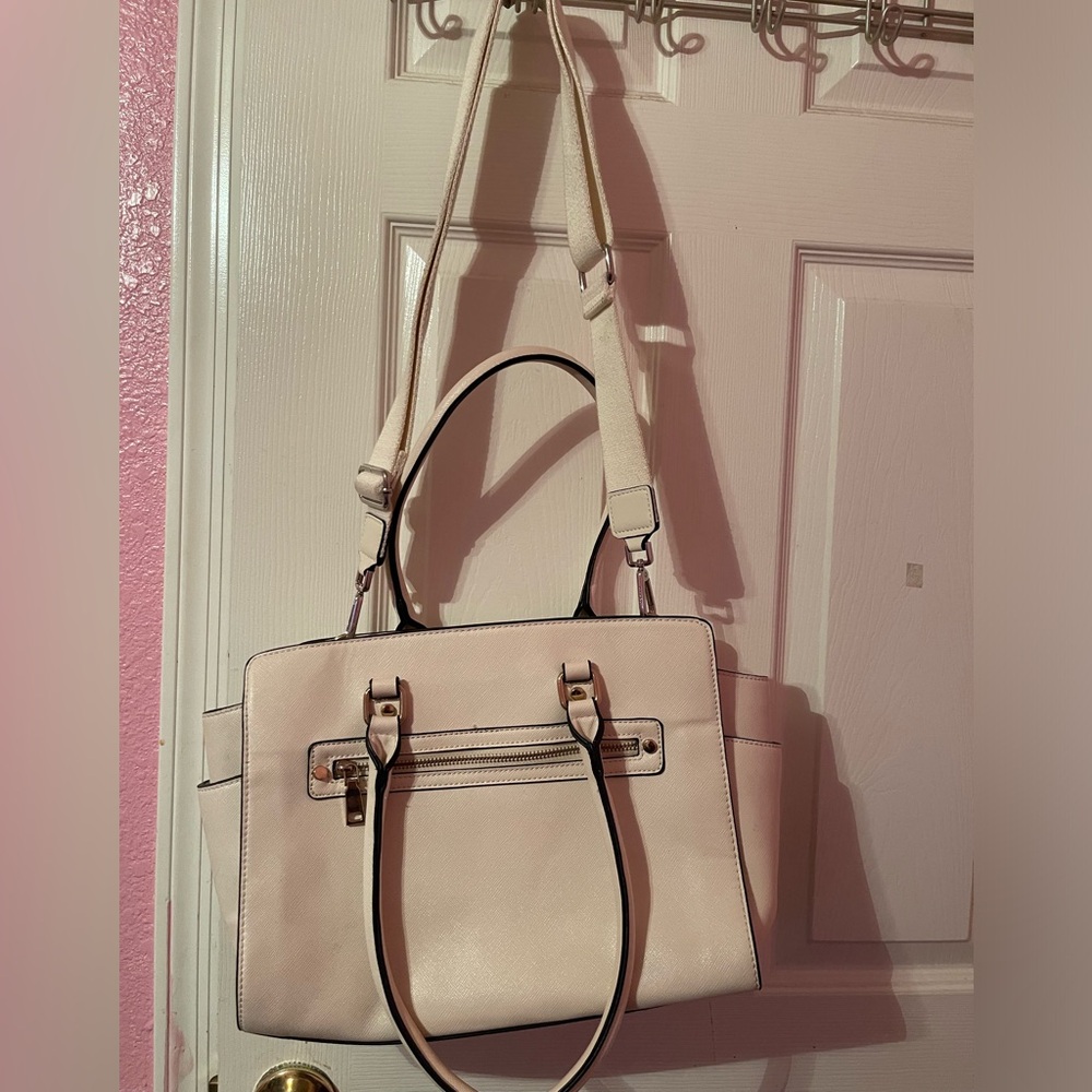 Kelly and Katie white Crossbody Satchel Bag